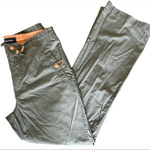 Vintage Xhilaration Y2K cargo pants green/ orange accents size 9